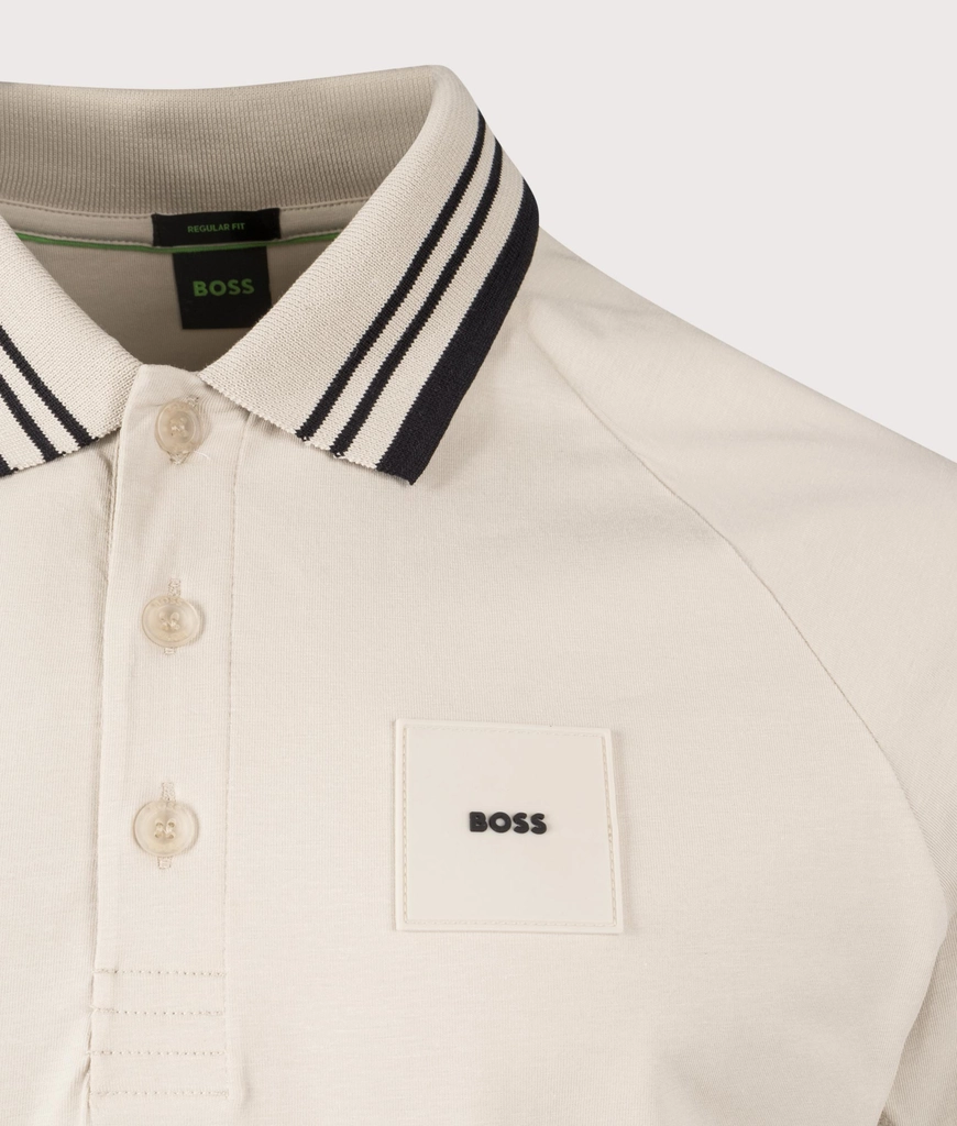 Boss Athleisure Mens Paddy Rib Polo Shirt
